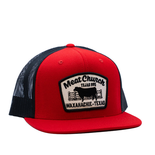 tejas-bbq-patch-hat-red-black-y2 RedMCwCowFlatBill.jpg